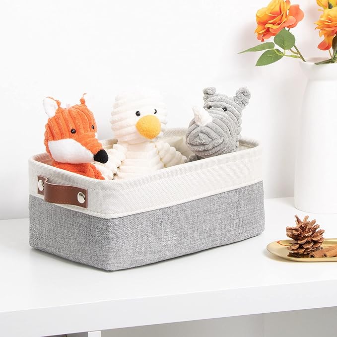 DULLEMELO Small Collapsible Fabric Basket - Image 2
