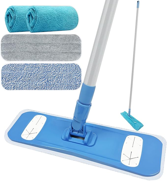 Microfiber Mops for Floor Cleaning by AMERWASHPLUS