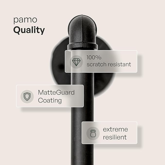 pamo Industrial Pipe Clothing Rack - Image 3