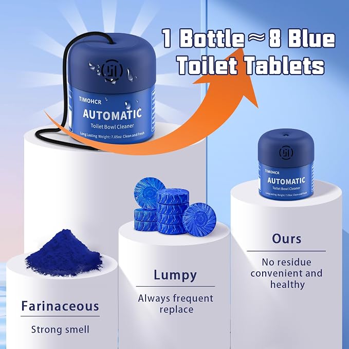 Toilet Bowl Cleaner, Automatic Long Lasting Continuous Toilet Bowl Cleaners - Image 2