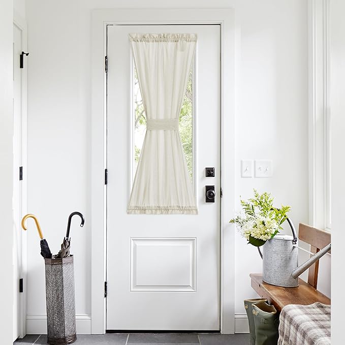 NICETOWN Linen Curtains 50 Inches Long by NICETOWN
