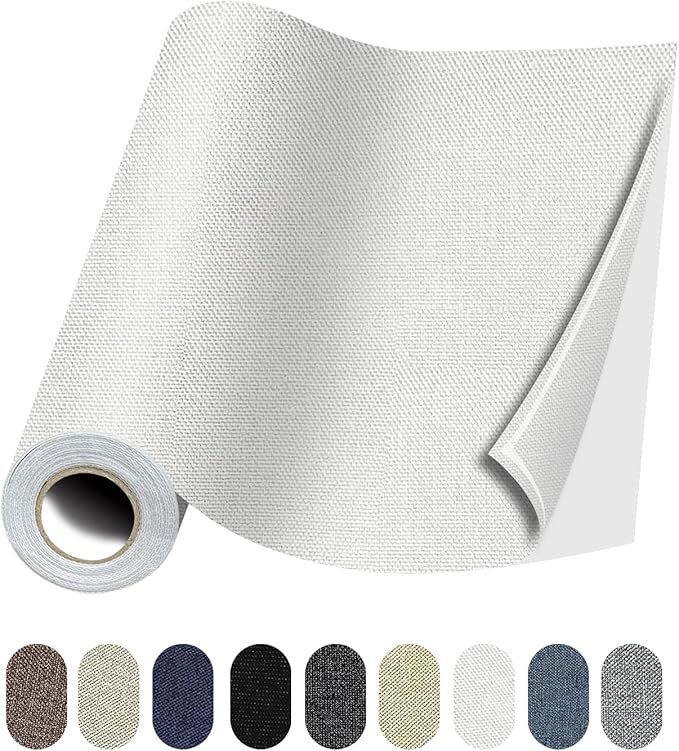 Fabric Repair Patches, Linen Repair Tape Self-Adhesive Fabric Patches Durable by Lifeshoon