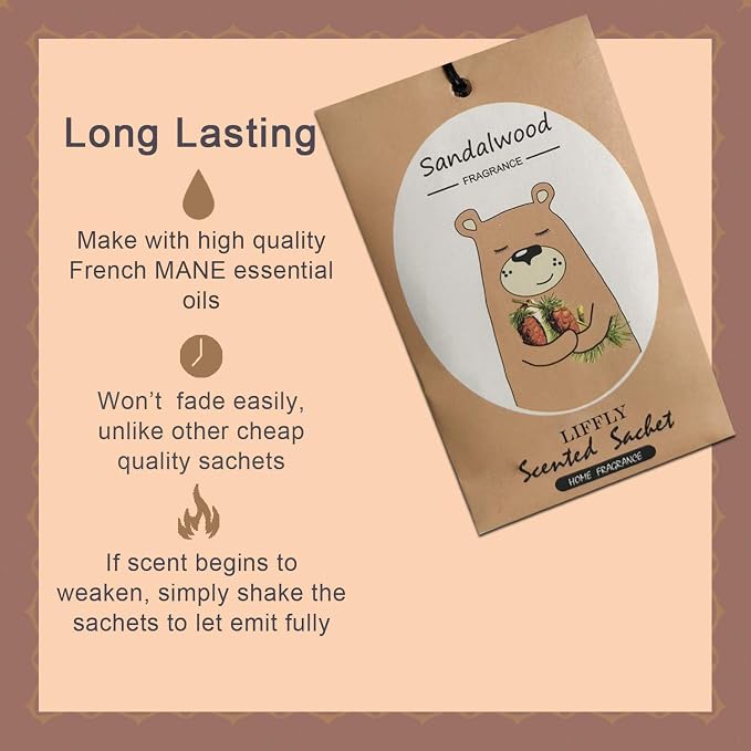 13 Scents Scented Sachets for Drawers and Closets Air Freshener Home Fragrance - Image 2