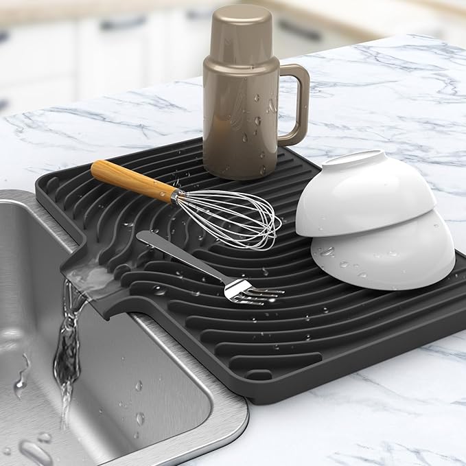 Kitchen Drying Mat for sink by JIUBAR