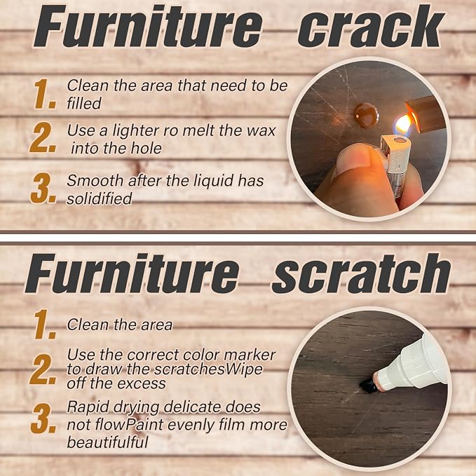 Multi-Color Wood Filler Kit | Professional Repair - Image 5