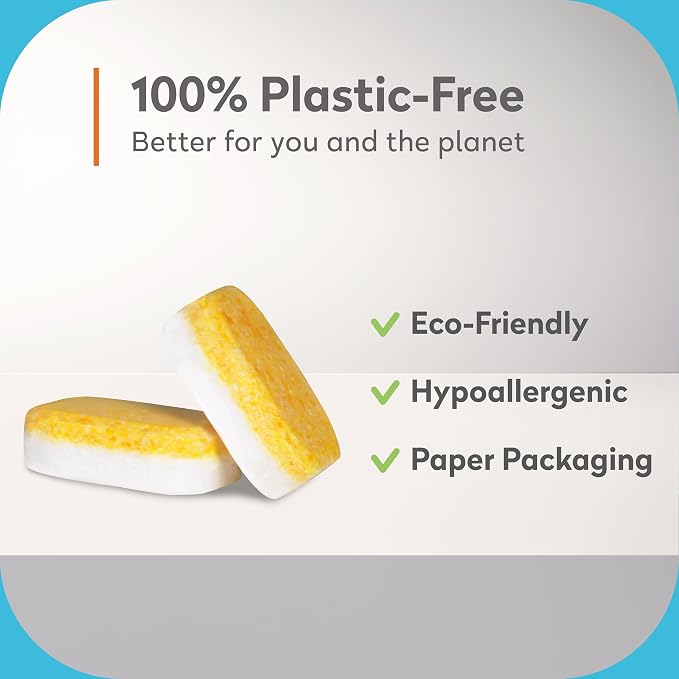 Orange House Plant Based Dishwasher Tabs 56 Count | 100% Food Grade Orange Oil - Image 7