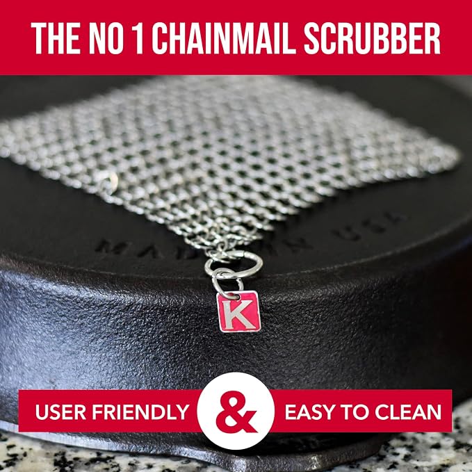 Knapp Made Original CM Scrubber 4" Chainmail Scrubber - Image 6