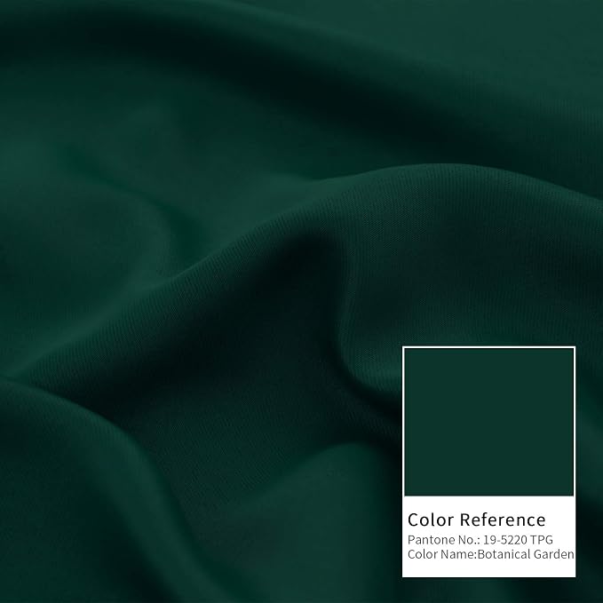 BGment Short Blackout Curtains for Bedroom Window 45 Inch Length - Image 6