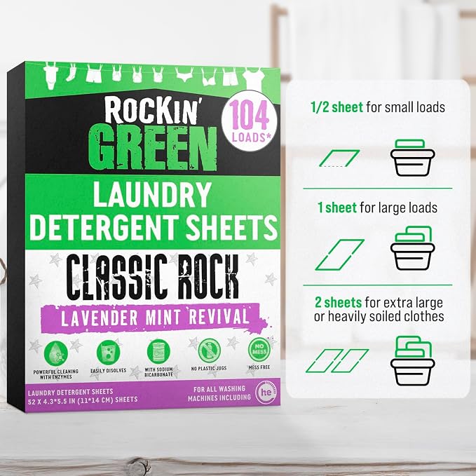 Rockin' Green Travel Laundry Detergent Sheets - Image 5