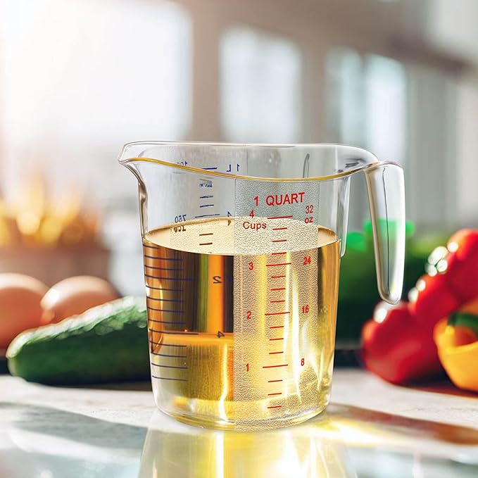 Amazing Abby - Melissa - Plastic Measuring Cups, Food-Grade Measuring Jugs - Image 2