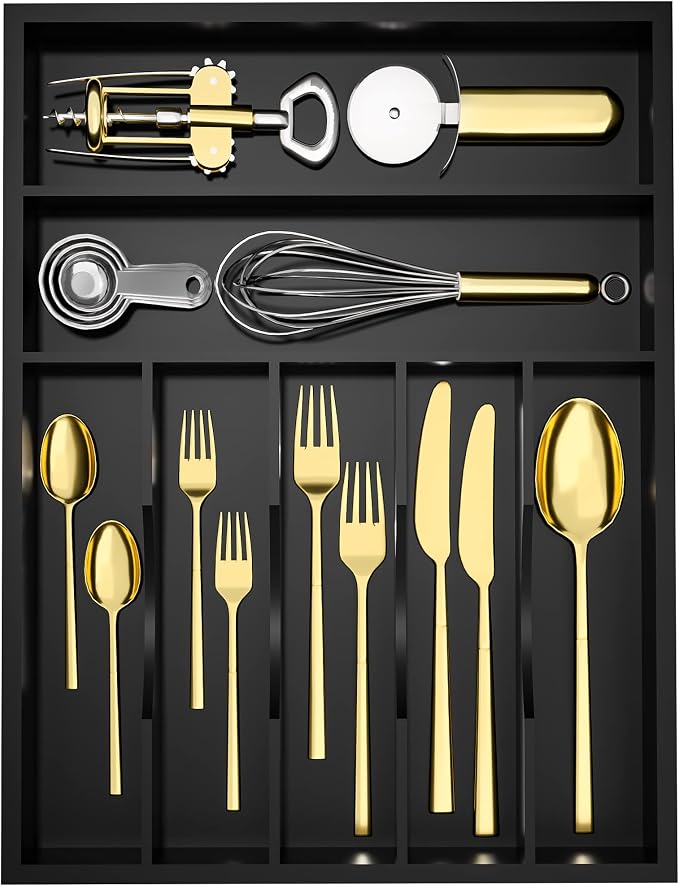 Utensil Organizer Silverware Drawer Organizer by WUSHIZHUHUN