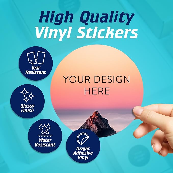 100 Custom Vinyl Stickers - Image 3
