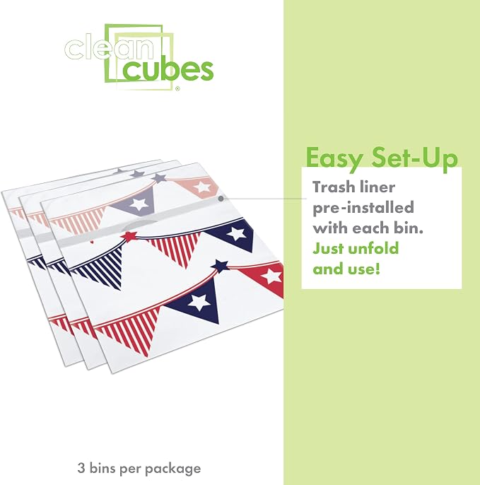 13 Gallon Disposable Pop-Up Trash Cans - Image 2