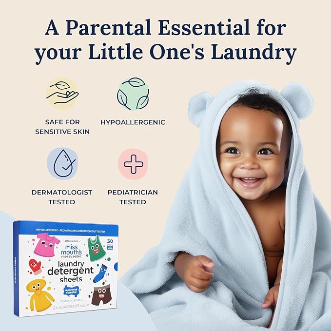 Miss Mouth’s Messy Eater Stain Treater Stain & Suds Duo Pack - Image 3