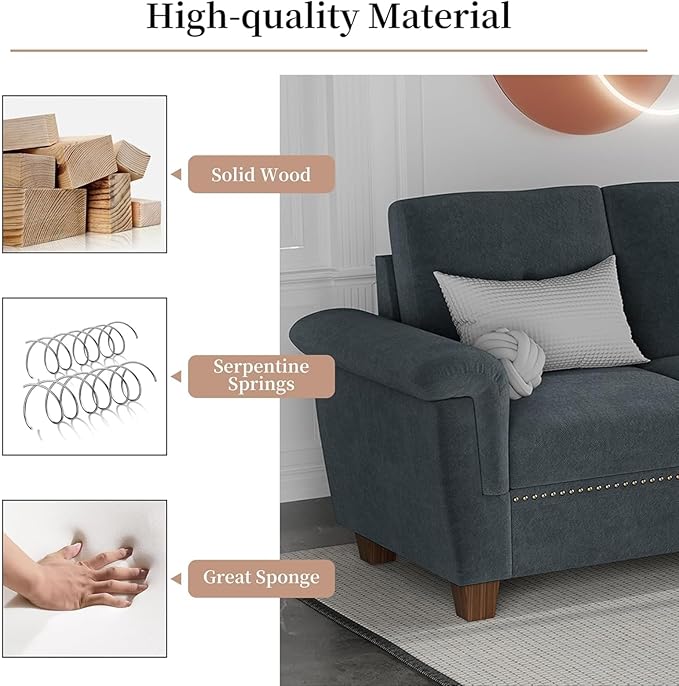 JAMFLY 108" Modular Sectional Sofa - Image 7