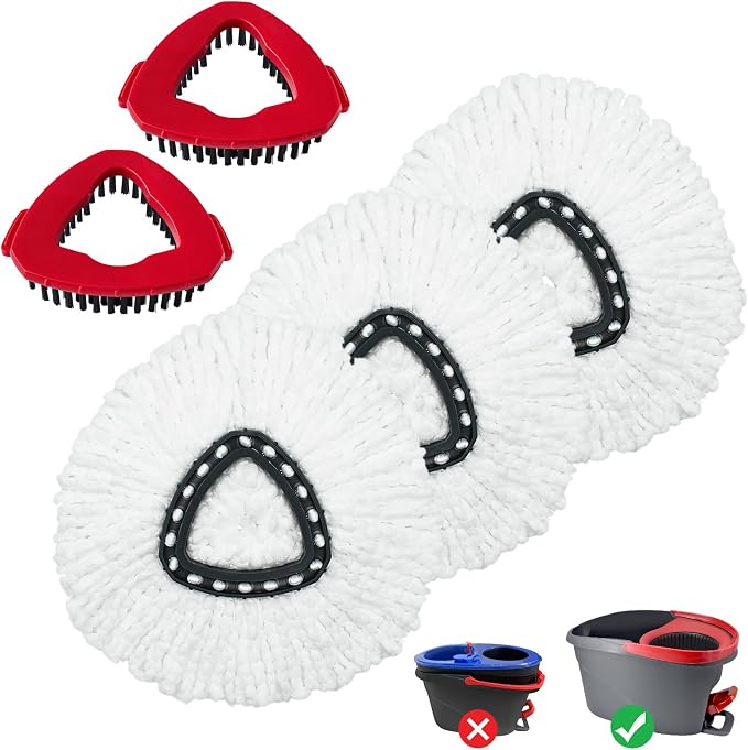Mop Heads Replacement for Ocedar, Mop Replace Head for Ocedar EasyWring 1 Tank by DLAIMI