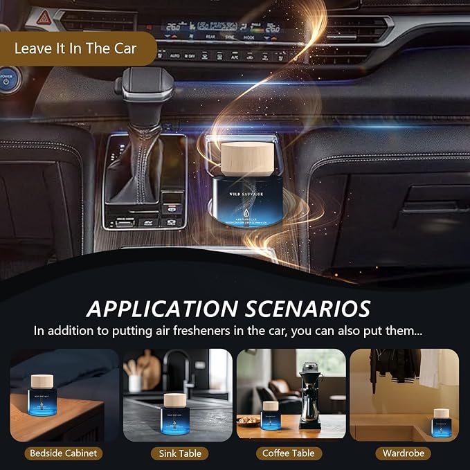 Car Air Freshener for Men & Women – Long-Lasting Woody Citrus Essential Oil - Image 8