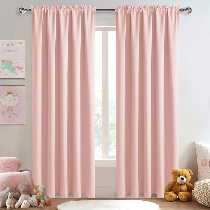 DWCN Blackout Curtains for Living Room Thermal Insulated, Energy Saving & Noise by DWCN
