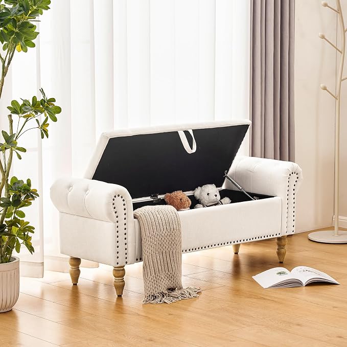 Furnimart Storage Bedroom Bench - Image 8