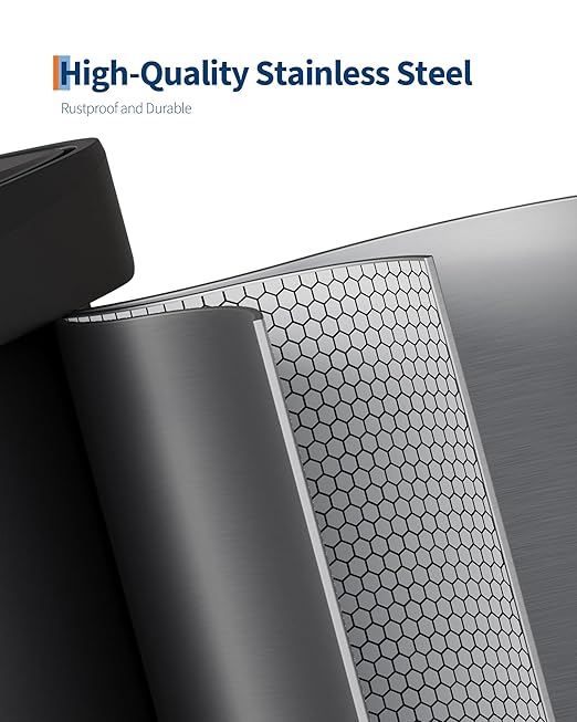 Garvee 13 Gallon / 50 L Stainless Steel Trash Can - Image 3