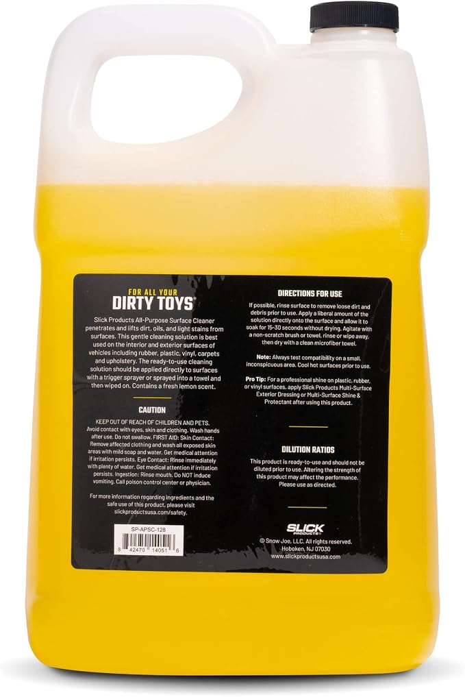 Slick Products All-Purpose Surface Cleaner – Heavy-Duty Interior & Exterior Car - Image 2