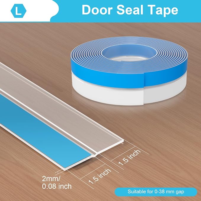 Weather Stripping Door Seal, Silicone Strip - Image 2