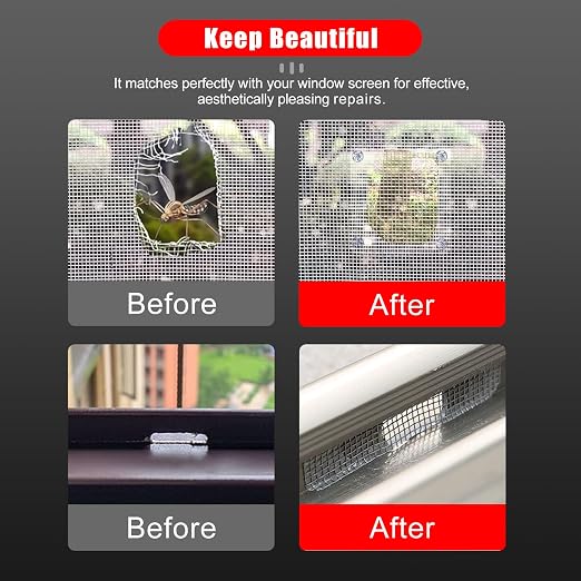 Super Strong Adhesion Screen Repair Tape Replacement Kit, Made of 3M, Screen - Image 5