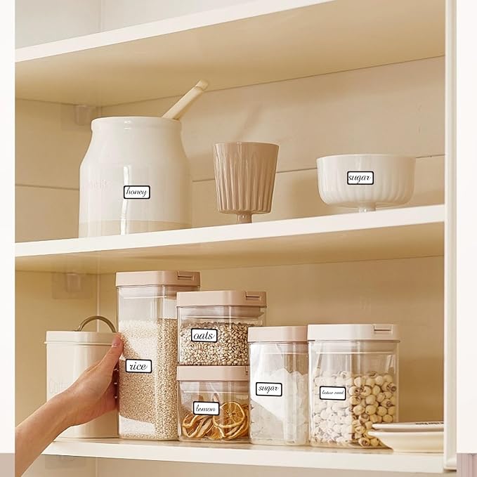 STARLIBOO Removable Labels, Blank Freezer Labels - Image 6