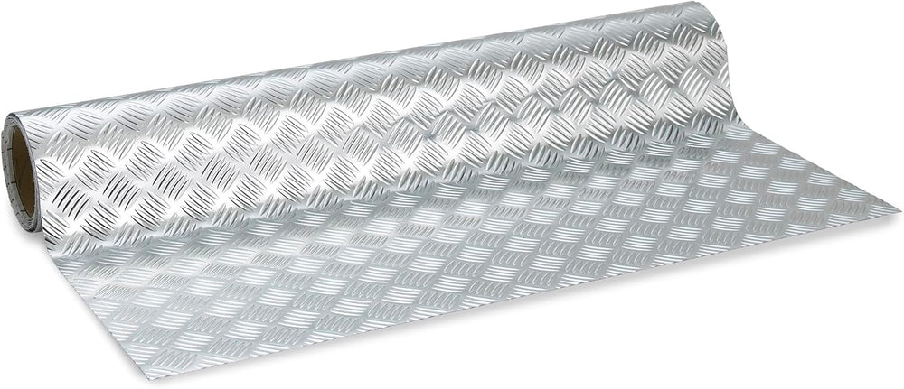 Lakeland Self Adhesive Easy Clean Metallic Shelf Liner Cut to Fit (45cm x 1.5...