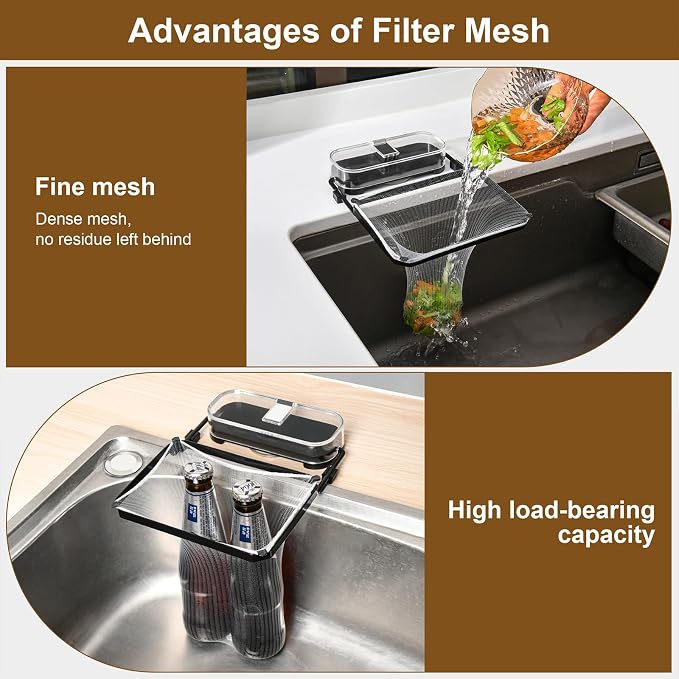 Kitchen Sink Drain Strainer Basket Holder - Image 6