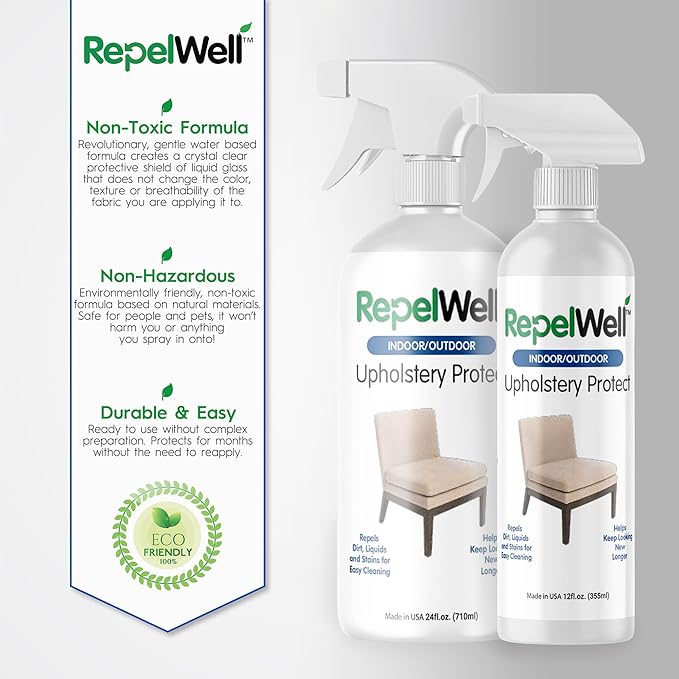 Upholstery Protect Stain & Water Repellent Spray Eco-Friendly, Pet-Safe Spray - Image 6