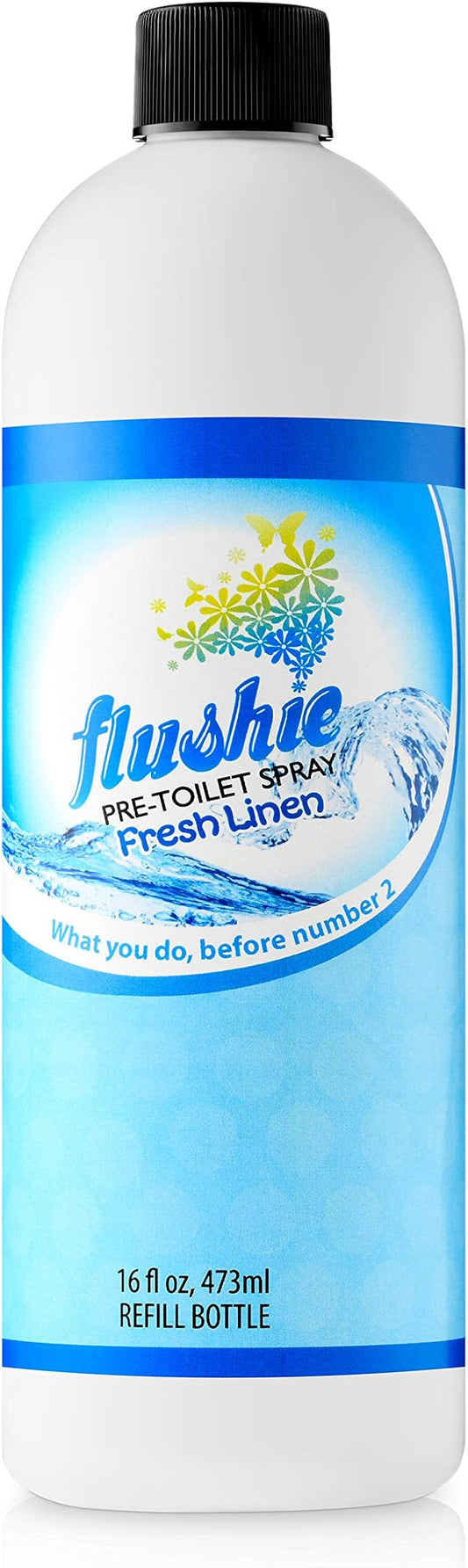 Flushie Pre-Toilet Sprays for Poop Travel Size Toiletries Bathroom Spray for by FlushiePre-ToiletSpray