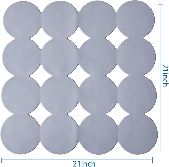 Square Shower Mat Nonslip - Image 4