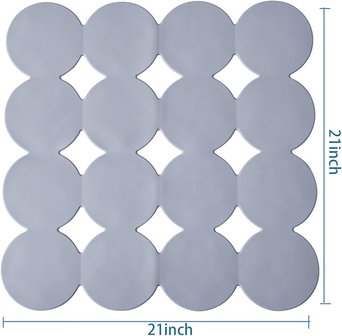 Square Shower Mat Nonslip - Image 2