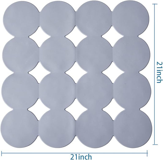 Square Shower Mat Nonslip - Image 2