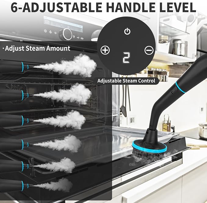 2500W Portable Handheld Steam Cleaner, High Temperature Pressurized Steam - Image 4