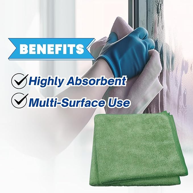 Single Microfiber Cleaning Cloth 40x40 cm - Image 6