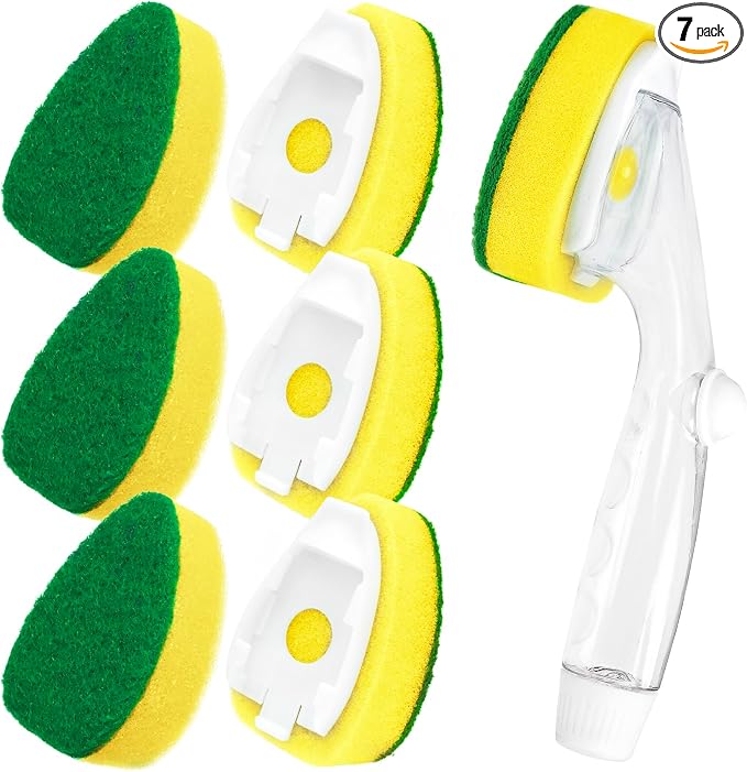 HELIME Heavy Duty Dish Wand Refills Kit by HELIME
