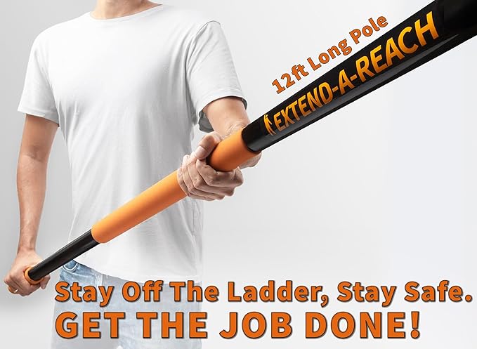 20 Foot High Ceiling Duster Kit and Scrub Brush - Image 2