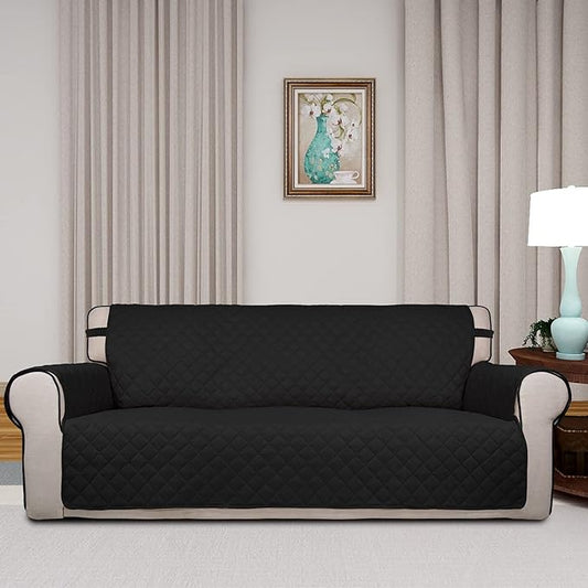 PureFit Reversible Quilted Sofa Cover, Water Resistant Slipcover Furniture - Image 2