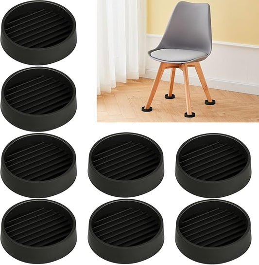 Rubber Furniture Pads Non Slips Furniture Casters Cup Chair Leg Floor Protectors by Bsonedo