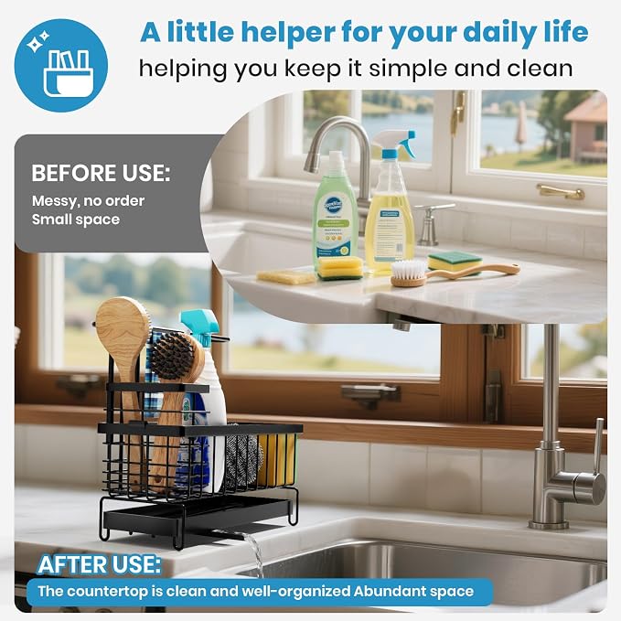 Kitchen Sink Caddy, Sponge Holder - Image 4