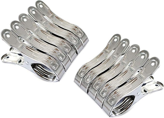 Outdoor Heavy Duty clothespins 10 Pack Large Stainless Steel Quilt Clips by Commoditydisplay