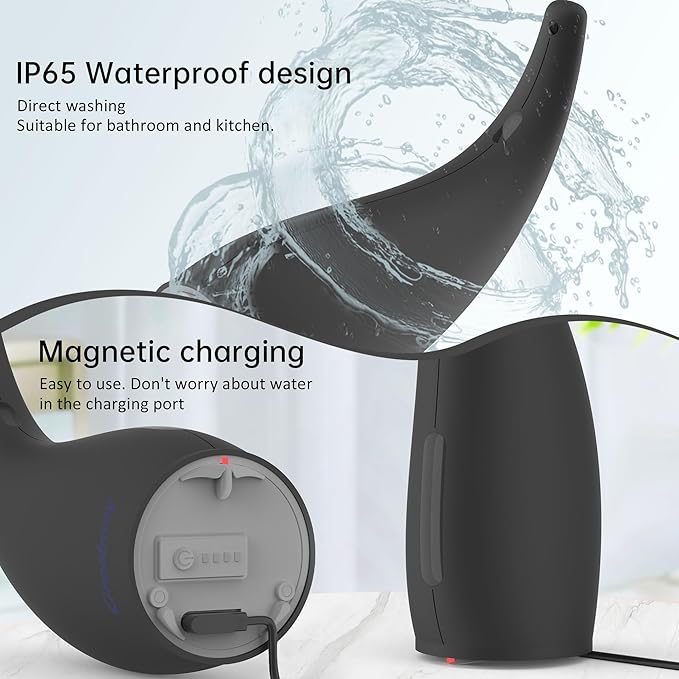 Adjustable Automatic Soap Dispenser Touchless, 4 Adjustable Levels Touchless - Image 4