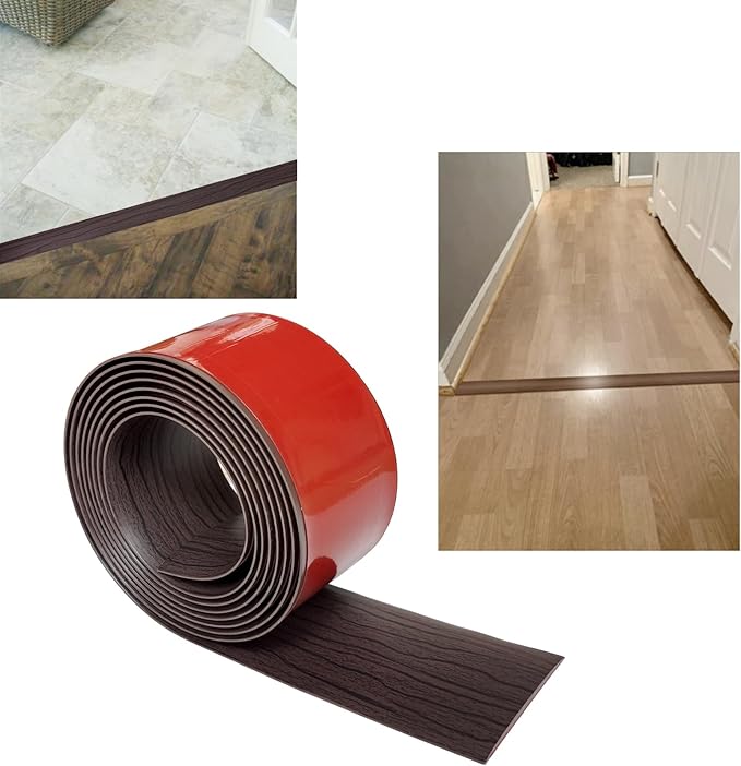 Floor Transition Strip & Self Adhesive Floor Vinyl Floor Edge Trim Laminate - Image 4