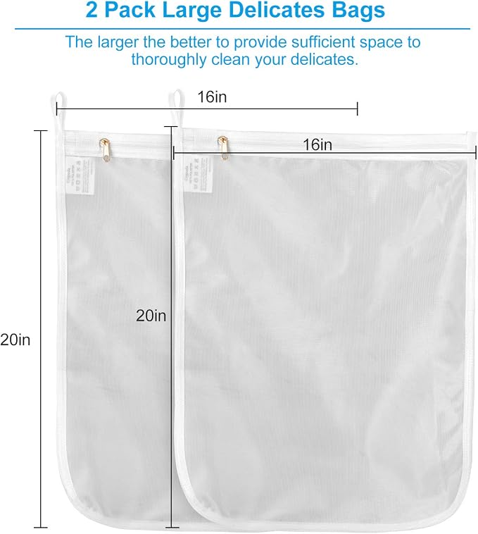 GOGOODA Delicates Laundry Bags, Fine Mesh Wash Bag - Image 2