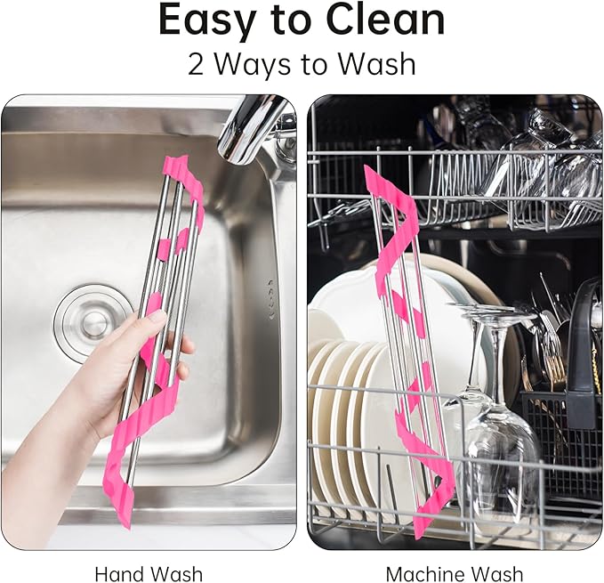 Tomorotec Triangle Roll-Up Dish Drying Rack - Image 5