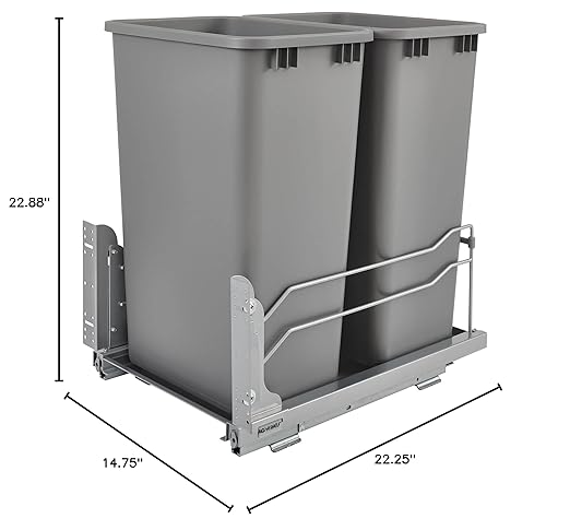 Rev-A-Shelf Double Pullout Trash - Image 10