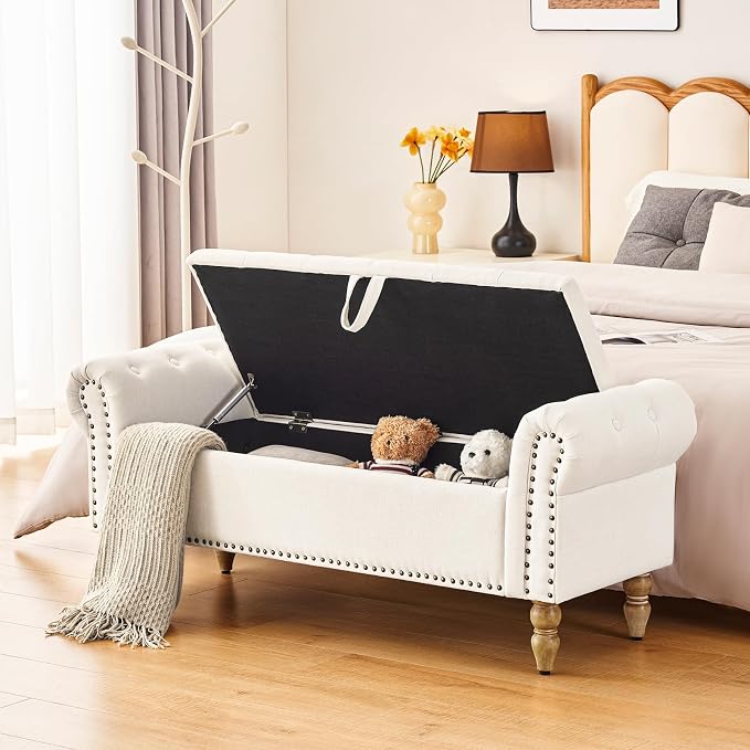 Furnimart Storage Bedroom Bench - Image 3