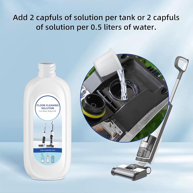 10 Bottles Compatible with Tineco Cleaning Solution Pet 500ml Per Bottle - Image 9
